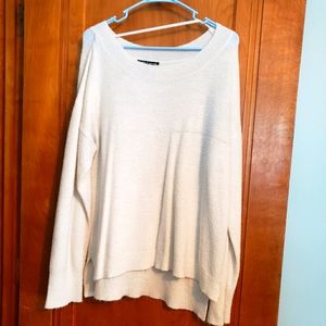 White Oversized Sweater